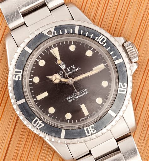 vintage Rolex Submariner 5513